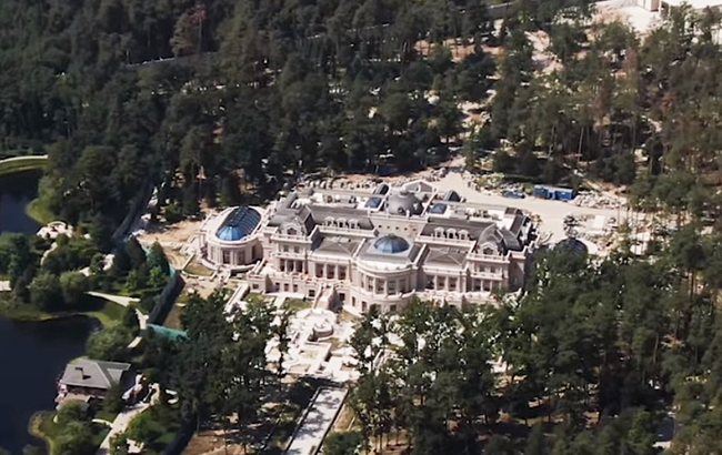 Появились новые фото и видео роскошного дворца Ахметова под Киевом